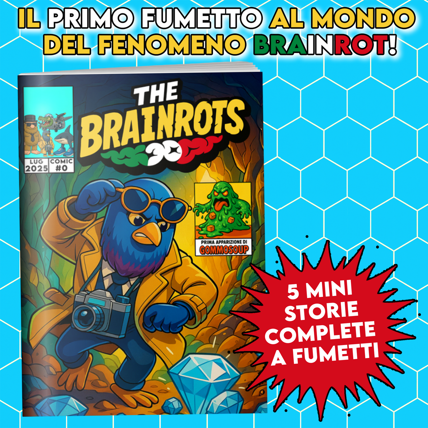 Fumetto The Brainrots n. 0 (Luglio 2025)