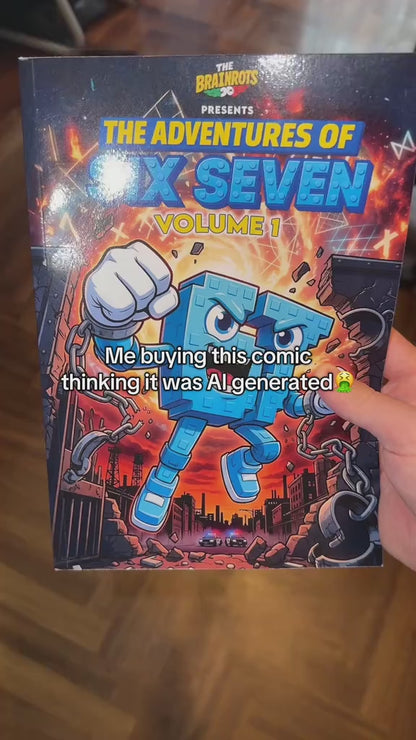 Fumetto Le Avventure di "Six Seven" Vol. 2 - Serie 67 – Spin-off di The Brainrots