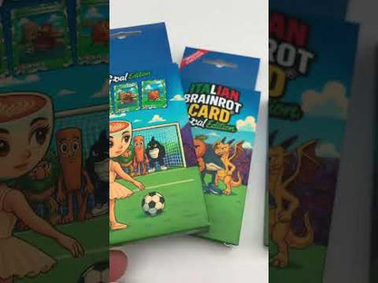 Box da 20 Cards - Italian Brainrot Card® "Goal Editon" 2025/26
