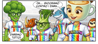 The Brainrots presenta "BRAINROT CUP" [Edizione Completa + extra] (Formato Maxi)