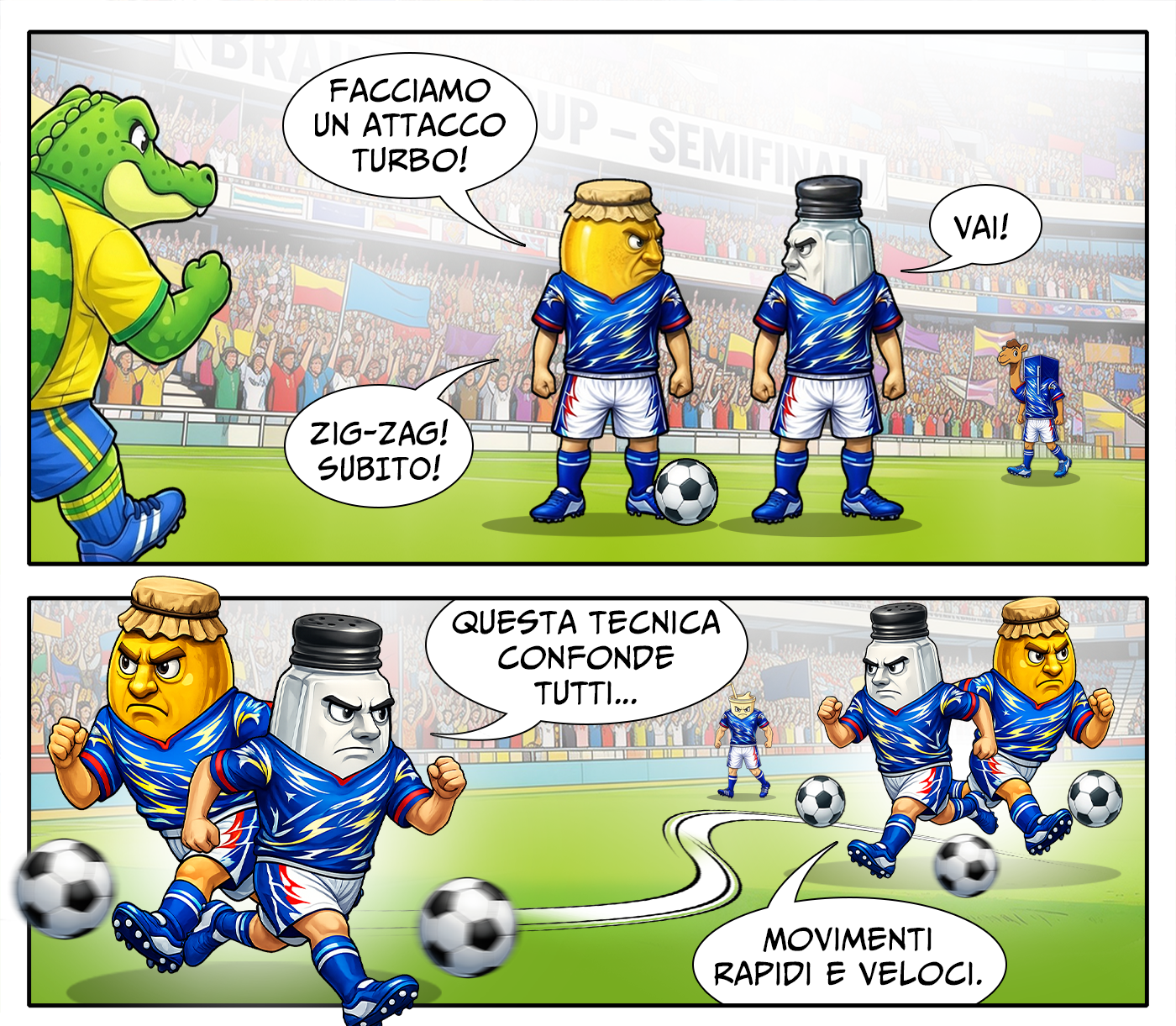 The Brainrots presenta "BRAINROT CUP" [Edizione Completa + extra] (Formato Maxi)